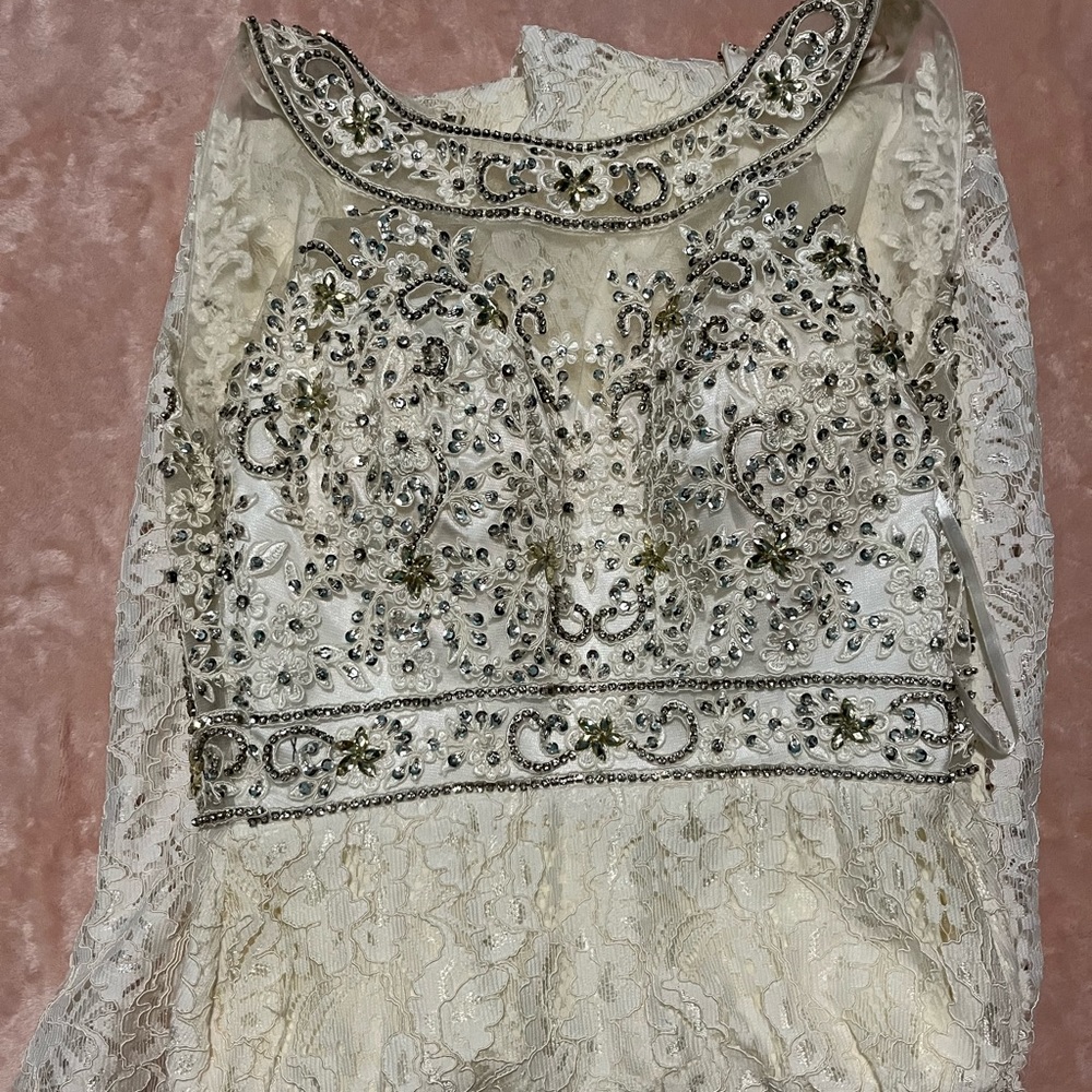 White Long Gown
